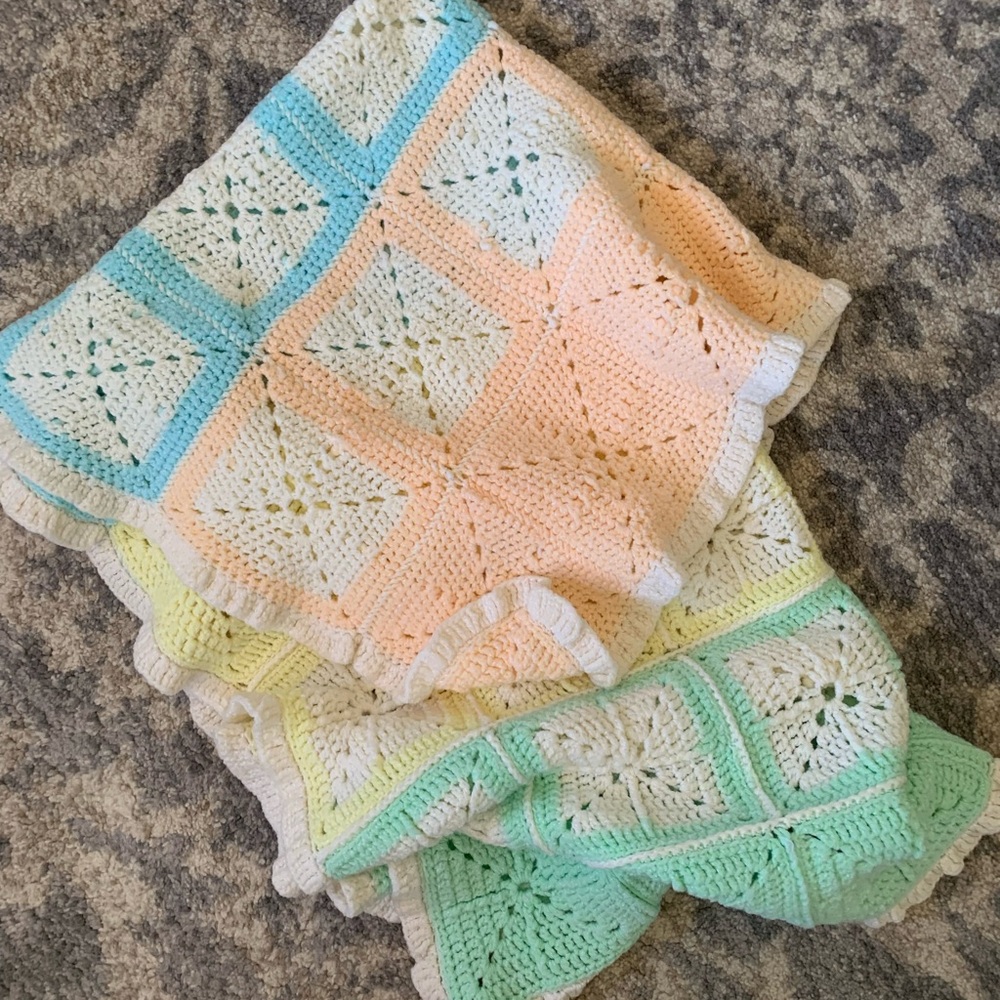 Baby blanket handmade